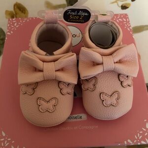 Pink Baby Shoes size 2